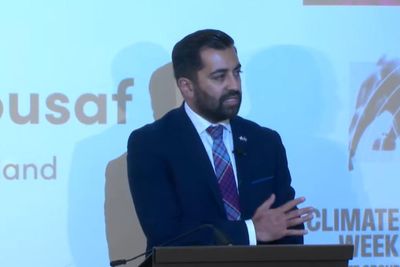 Scotland 'putting money where its mouth is' on climate change, says Humza Yousaf