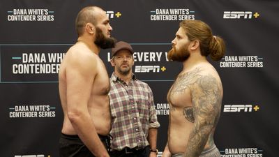 Dana White’s Contender Series 63 faceoff highlights video, photo gallery from Las Vegas