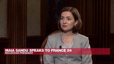 Moldovan President Maia Sandu: 'The West should support Ukraine more'