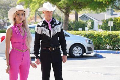 The Giants hilariously had all their rookies dress up as Ken from Barbie for their trip to Arizona