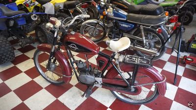 Barn Find "German" Scooter Appears To Be A Rare, Beautiful Danish Moped