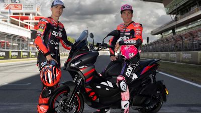 Aprilia Unveils MotoGP Replicas Of SR GT 125 And 200 Scooters