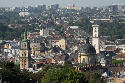 Explosions shake Lviv as western Ukraine under air raid alerts for Russian drone strikes