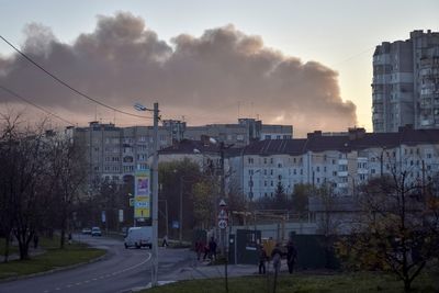 Russia launches air attacks against Ukraine’s western Lviv city