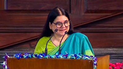 Proud of the moment when women get equal share in India's future: Maneka Gandhi