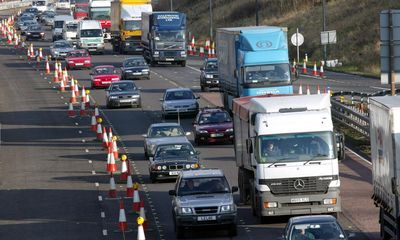 M62 closed in both directions after pedestrian killed