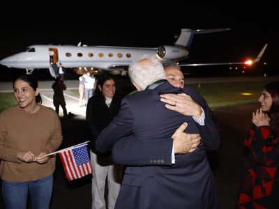 5 Americans freed from prison in Iran land on U.S. soil
