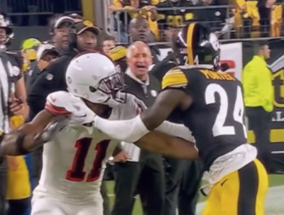 NFL World Debates Pass Interference on Game-Clinching Play of Browns-Steelers