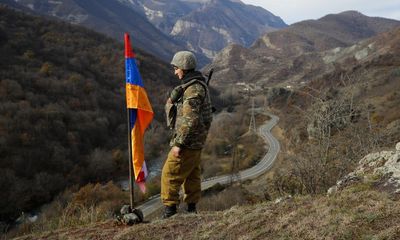 Why is there dispute over control of Nagorno-Karabakh?