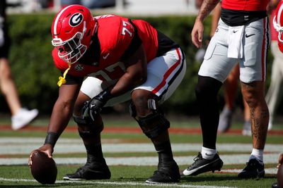 Georgia’s Sedrick Van Pran earns weekly SEC award