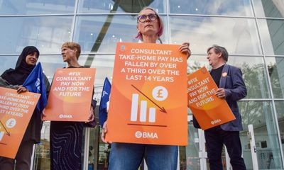 Consultants in England are taking life or death decisions in an NHS that is falling apart. This can’t carry on