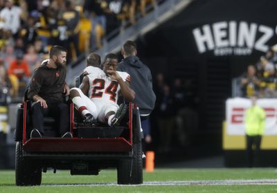 Browns teammates rally around Nick Chubb after season-ending injury