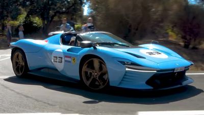 Listen To Ferrari Daytona SP3, Bugatti EB110, And More Hypercars Blast Past Camera