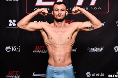 UFC flyweight Felipe Bunes suspended for failed drug test prior to scheduled debut