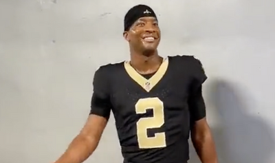 Jameis Winston was the best teammate for waiting by the Saints’ locker room to give everyone encouragement