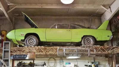 Rare 1970 Plymouth Superbird Hemi Barn Find Won't Be Driving Out On Its Own