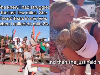 Daughter joins race to help struggling mom finish marathon: ‘Nothing could have prepared me for the moment’