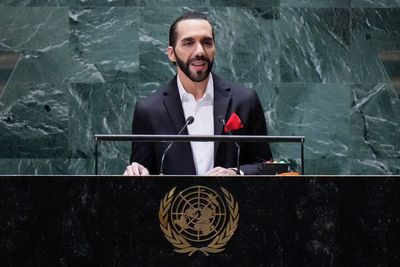 El Salvador's leader, criticized internationally for gang crackdown, tells UN it was the right thing