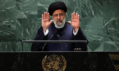 Iran accuses US of stoking Ukraine war in UN speech, sparking Israel walkout