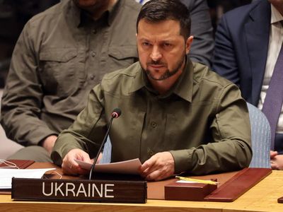 Ukraine-Russia war – live: Zelensky accuses Putin of ‘criminal and unprovoked aggression’ violating UN charter