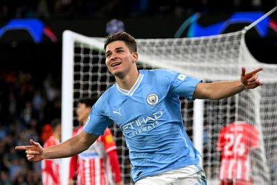 Julian Alvarez proves Man City’s man for all occasions as the unlikely No 10