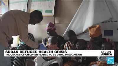 Thousands of children feared to be dying in refugee camps in Sudan