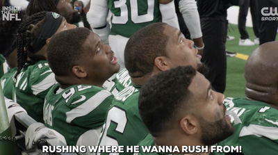 NFL Films Cameras Caught Jets Players Being in Awe of Cowboys LB Micah Parsons