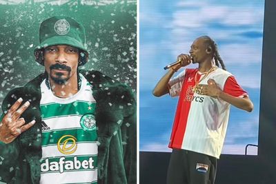 Celtic-mad Snoop Dogg dons rivals' top after Champions League clash