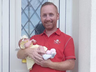 ‘Being a postman and delivering your own baby is very unique’