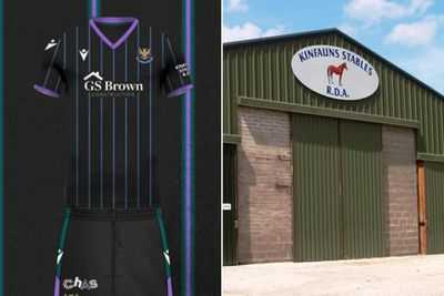 St Johnstone launch new third kit with proceeds going to Kinfauns Stables R.D.A