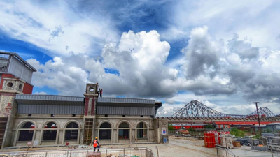 Installation of AFC-PC gates underway at Howrah station, Signaling Rapid Progress for East-West Metro Expansion