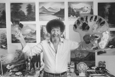 The first painting Bob Ross did on The Joy of Painting goes up for sale
