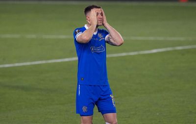 Aaron Ramsey takes aim at Gio van Bronckhorst for Rangers Europa League penalty miss