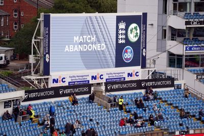 England frustrated at damp Headingley as first Ireland ODI is abandoned