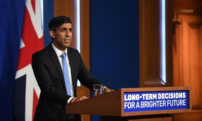 Rishi Sunak announces U-turn on key green targets