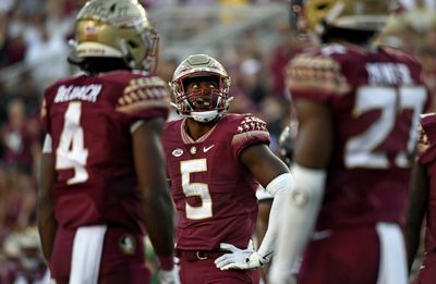 Saints assistant GM Jeff Ireland spotted scouting NFL prospects at Florida State