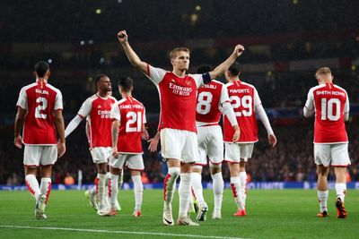 Arsenal return to Champions League with a bang