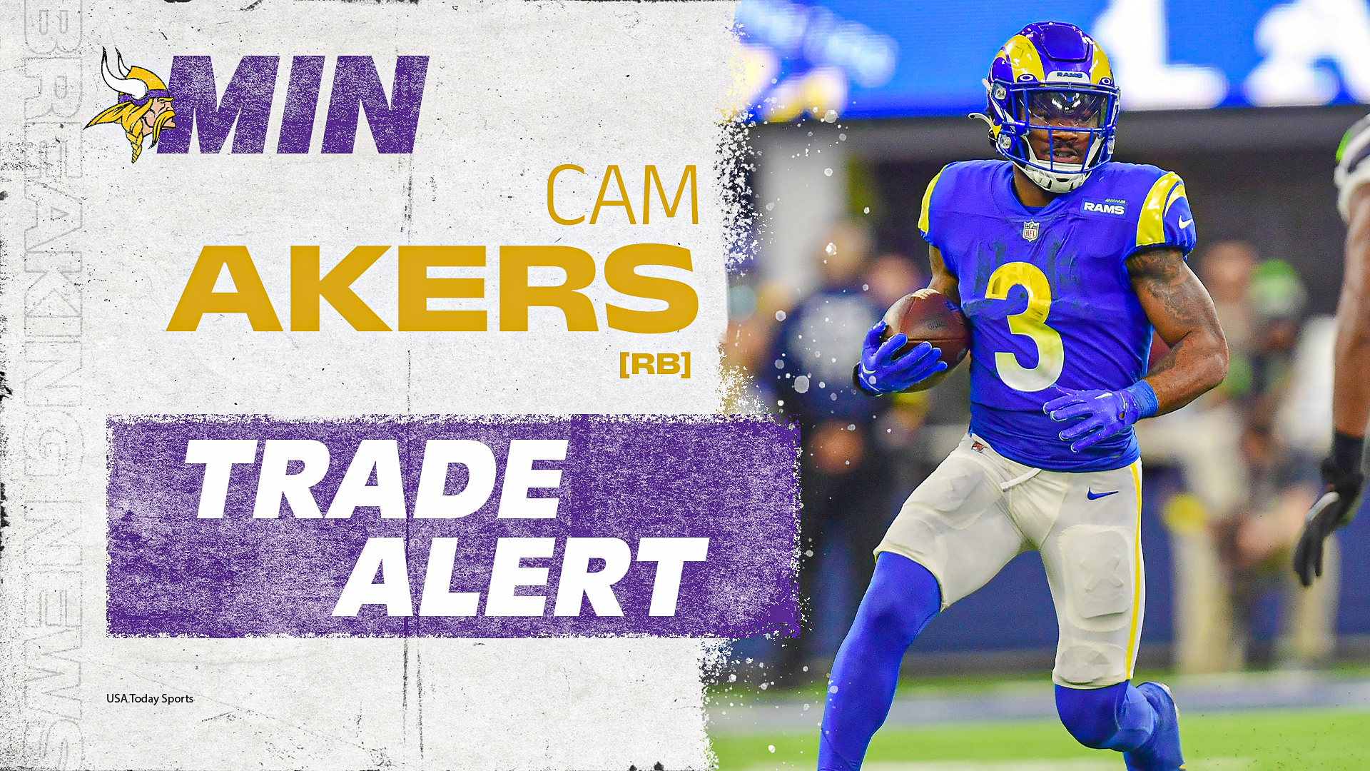 Cam Akers: Grading Rams-Vikings trade