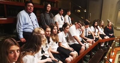 Out of the classroom and into Hansard: Maitland students witness historic budget speech