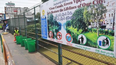 Corporation’s initiatives to keep canals in Vijayawada clean largely positive