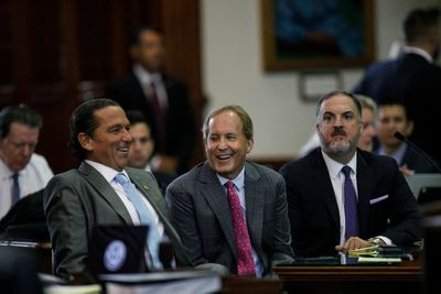 Texas AG Ken Paxton attacks rivals, doesn't rule out US Senate run in first remarks since acquittal