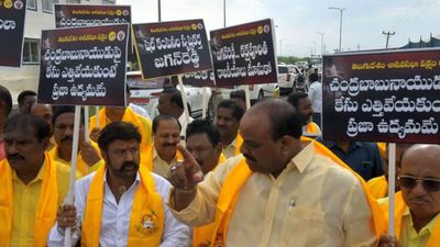 Chaos in Andhra Pradesh Assembly over former CM Chandrababu Naidu’s arrest