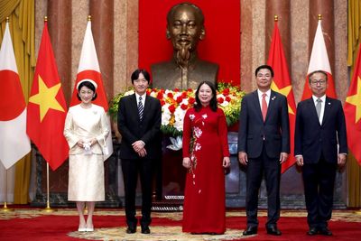 Japanese crown prince begins Vietnam visit, marking 50 years of diplomatic relations