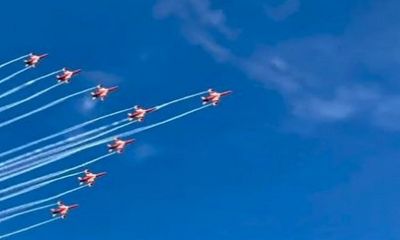 IAF's Surya Kiran Aerobatic Team to perform air show in Jammu to celebrate 76th anniversary of J-K’s accession