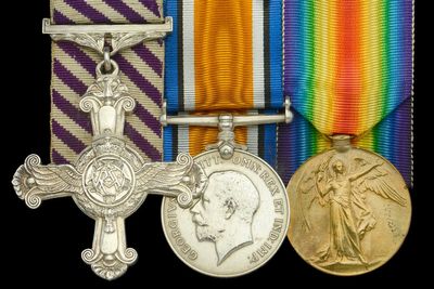 Medals of First World War flying ace to be auctioned