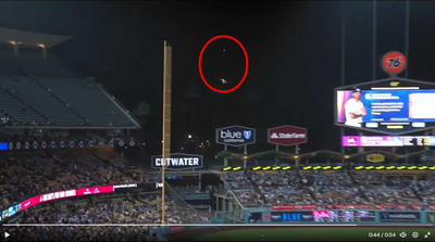David Peralta came so close to pulling a Randy Johnson and hitting a flying bird with a foul ball