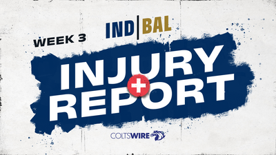 Colts vs. Ravens: Initial injury report for Week 3