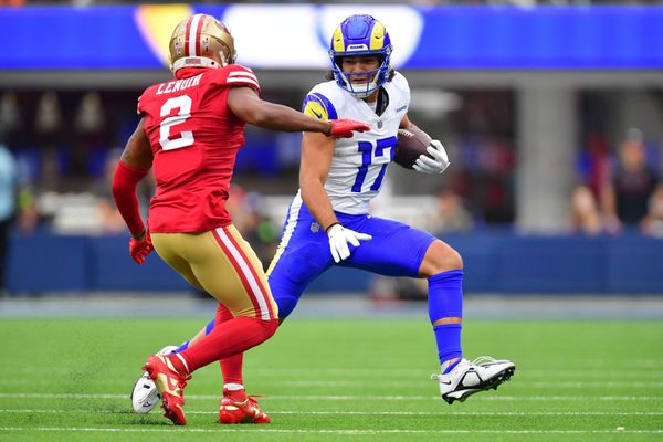 Matthew Stafford and Cooper Kupp The Breakfast Club Rams shirt