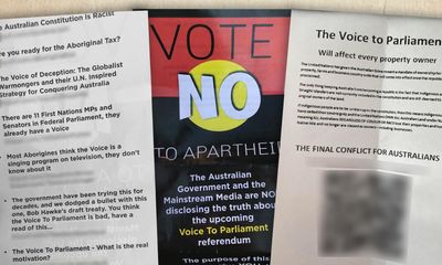 Voice pamphlets: false claims and conspiracy theories distributed across Australia