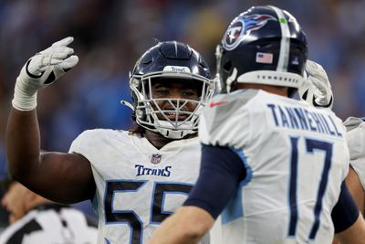 Watch: Titans’ Aaron Brewer was mic’d up in Week 2